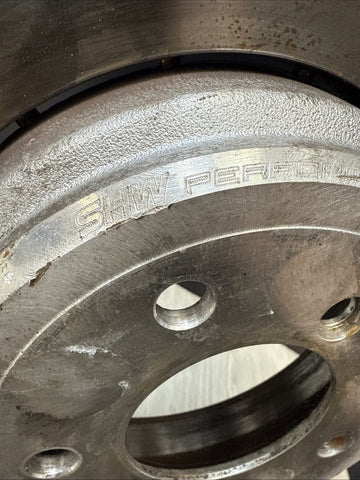 08-13 BMW E90 E92 E93 M3 Rear Brakes Rotors 2283803 2283804 SHW