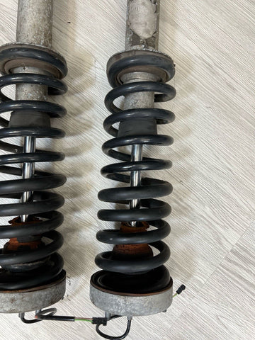 06-10 BMW E60 M5 REAR SUSPENSION SHOCKS STRUTS EDC 2283125 STOCK FACTORY SET