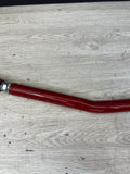 01-06 BMW E46 325 330 M3 Coupe Lower SeatBelt Seat Belt Holder Bar Brace Red