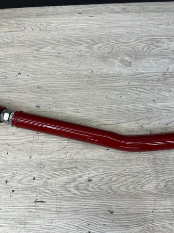 01-06 BMW E46 325 330 M3 Coupe Lower SeatBelt Seat Belt Holder Bar Brace Red