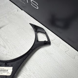 08-13 BMW E90 E92 E93 M3 Lower Steering Wheel Trim Cover Plate Black