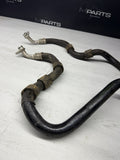 06-10 BMW E60 E63 E64 M5 M6 V10 S85 Engine Motor Oil Cooler Lines Hoses Pair