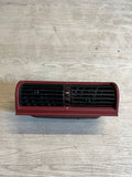96-02 BMW Z3 Z3M Front Dashboard Center AC Dual Air Vent Black OEM Imola Red