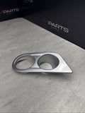 01-06 BMW E46 M3 FRONT RIGHT FOG LIGHT COVER SURROUND TRIM AFTERMARKET SILVER
