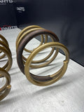 2001-2006 BMW E46 M3 Coupe Front Axle Coils Springs Pair Gold