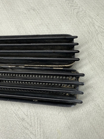 01-06 BMW E46 M3 Right Left Fender Vents Grilles Grills Trims Black