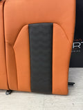 21-26 BMW G80 M3 Sedan Rear Seat Left Backrest Kyalami Orange Leather OEM
