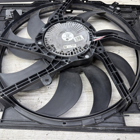 OEM BMW F02 F06 F10 F13 M5 M6 Alpina B7 Engine Radiator Fan Shroud Motor 1000W
