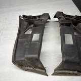 01-06 BMW E46 M3 FRONT BUMPER COVER GUARDS BRACKETS 2695247