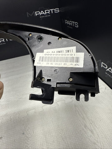 01-06 BMW E46 M3 Upper Steering Wheel Trim Buttons Cover Plate *2 Tabs