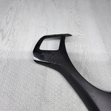 08-13 BMW E90 E92 E93 M3 Lower Steering Wheel Trim Cover Plate Black *Peeling*