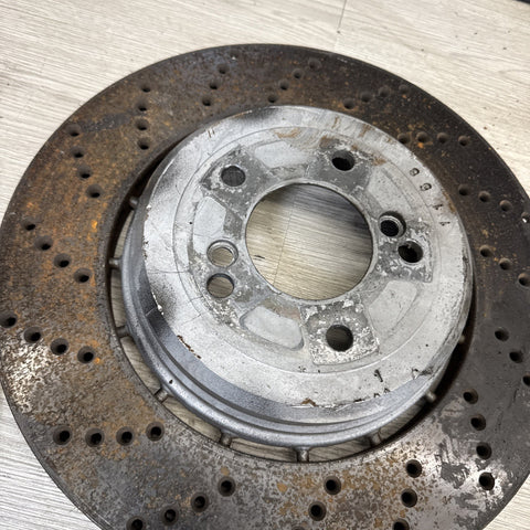 OEM 06-10 BMW E60 E63 E64 M5 M6 REAR BRAKES DISCS ROTORS