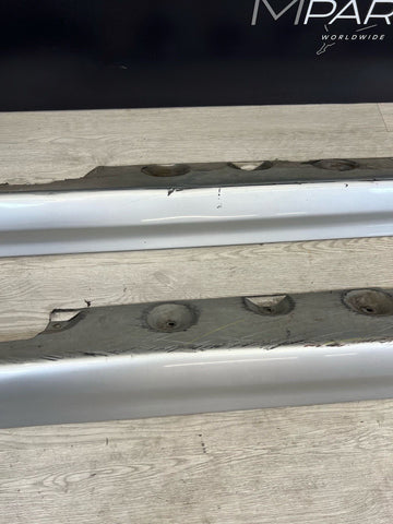 01-06 BMW E46 M3 Rocker Panel Side Skirts OEM Titanium Silver