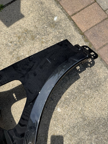 20-25 PORSCHE TAYCAN 9J1 FRONT LEFT DRIVER FENDER PANEL W/ POWER CHARGE DOOR