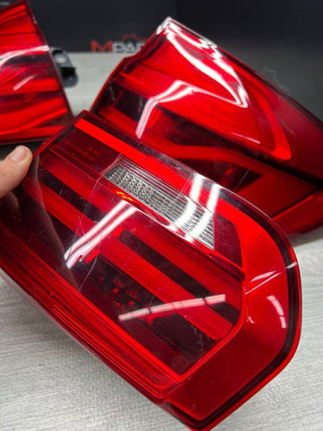 15-18 BMW F30 320 330 F80 M3 LCI Rear Tail Lights Taillights Set OEM