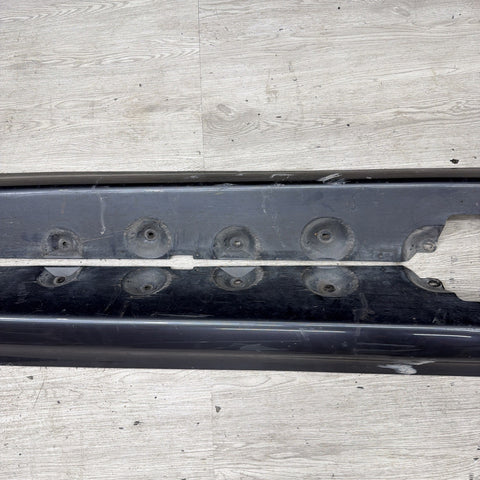 01-06 BMW E46 M3 Rocker Panel Side Skirts OEM Steel Gray *Notes*