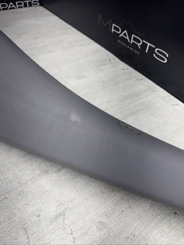 01-06 BMW E46 M3 OEM Convertible Rear Top Lateral Trim Panel RH Gray
