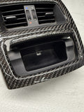 08-13 BMW E92 E93 M3 OEM Center Console Rear Ash Tray Vent Trim Carbon Fiber
