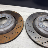 08-13 BMW E90 E92 E93 M3 Front Left & Right Ventilated Brake Disc Rotor Set