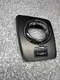01-06 BMW E46 M3 Center Dome SMG Shift Plate Titan Shadow Grey