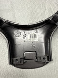 OEM 01-06 BMW E46 M3 Lower Steering Wheel Trim Cover Plate Titan Shadow Grey