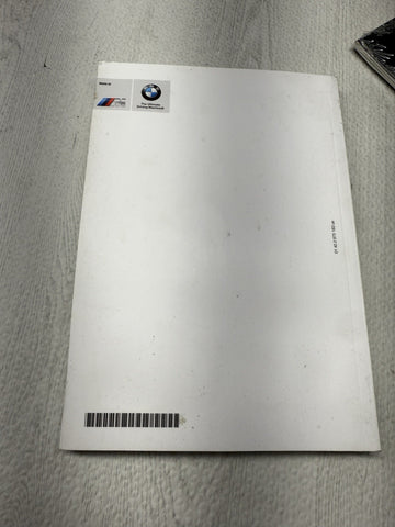 OEM BMW 15-20 F82 M4 COUPE OWNERS MANUAL BOOK BOOKS BOOKLETS POUCH