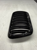 BMW 97-99 E36 M3 Front Kidney Grille Grill Gloss Black Right Passenger