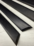 BMW E36 M3 Sedan 1992-1998 Black Door Mouldings Trims Set OEM