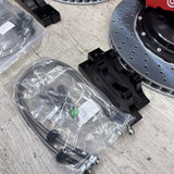 NEW 95-99 BMW E36 M3 BREMBO Big Brake Kit Red Calipers Rotors Set Plug & Play