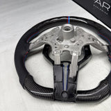 NEW 15-20 BMW F80 F82 F83 M3 M4 Carbon Fiber Steering Wheel Tri Color NO TRIM