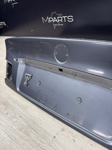 (PICKUP ONLY) Trunk Deck Lid 04-06 BMW E46 M3 Coupe 41627065260 Steel Grey