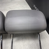 2001-2006 BMW E46 M3 Convertible Grey Rear Headrests Head Rests Pair OEM