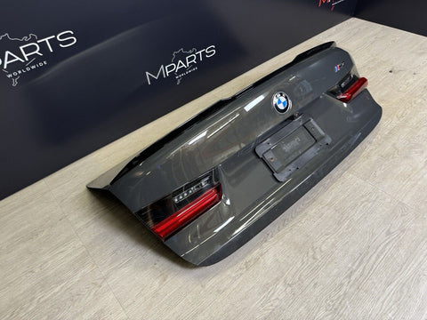 (PICKUP ONLY) 21-24 BMW G80 M3 Sedan Rear Trunk Deck Lid Tailgate Complete