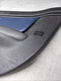 96-02 BMW Z3 M Z3M Front Passenger Right Door Card Panel Cover Trim Estoril Blue