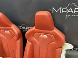 15-18 BMW F80 M3 Sedan Interior Heated Seats & Panels / Sunshade Sakhir Orange