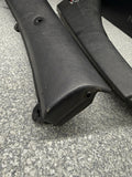 BMW 01-06 E46 325 330 M3 OEM Convertible Rear Top Lateral Trims Panels Black