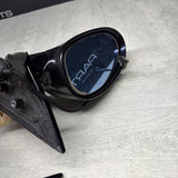 01-06 BMW E46 M3 Side View Door Mirrors Pair Painted Carbon Black *Notes*