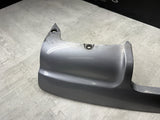 01-06 BMW E46 M3 Rear Bumper Lower Lip Diffuser Trim Panel OEM Silver Grey