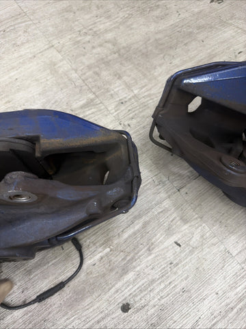 20-24 OEM BMW F97 F98 X3M X4M Front Left Right Brake Calipers Brembo Blue