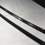 BMW E46 325 330 M3 Roof Rails Moldings Trims Pair Coupe OEM