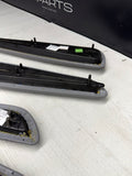 01-06 BMW E46 M3 Convertible Door Arm Rest Armrest Pads Grey