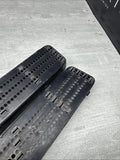 01-06 BMW E46 M3 Left Right Fender Vent Grilles Grills Trims Chrome Genuine OEM