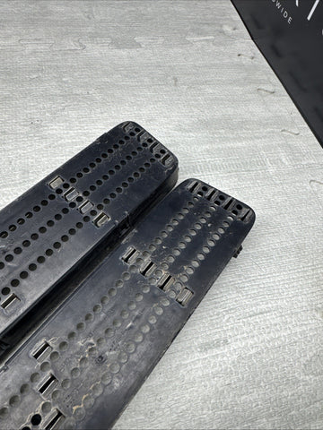 01-06 BMW E46 M3 Left Right Fender Vent Grilles Grills Trims Chrome Genuine OEM