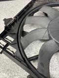 15-20 OEM BMW F80 F82 F83 M3 M4 Electric Radiator Cooling Fan w/Shroud *Cracked