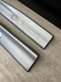 94-99 BMW E36 M3 SEDAN SIDE SKIRTS ROCKER PANELS MOLDINGS ARCTIC SILVER