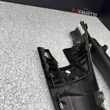 01-06 BMW E46 M3 OEM Convertible Rear Top Lateral Trim Pane Left Right Black