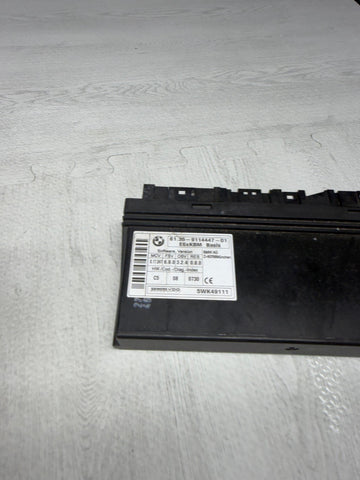 04-10 BMW E60 E63 E64 BCU BCM Body Control Computer Module Unit OEM 9114447
