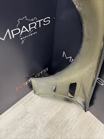 01-06 BMW E46 M3 Right Passenger Fender Carbon Black Painted *Ding*