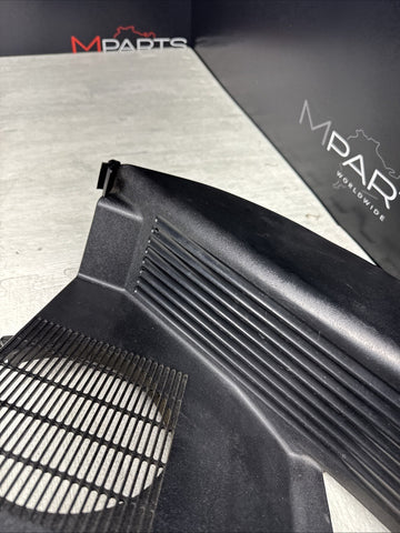 91-99 BMW E36 3 Series M3 Dead Pedal Cover Kick Panels Trims Covers Black OEM