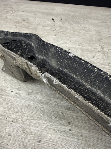 01-06 BMW E46 M3 Front Bumper Rebar Reinforcement Beam 51117893527 *Crack*